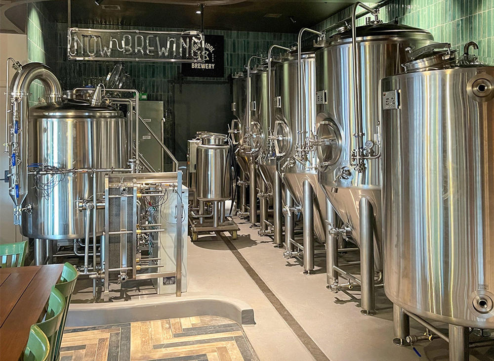 Bone Idol Brewery-New 500l brewery equipment in Toowoom